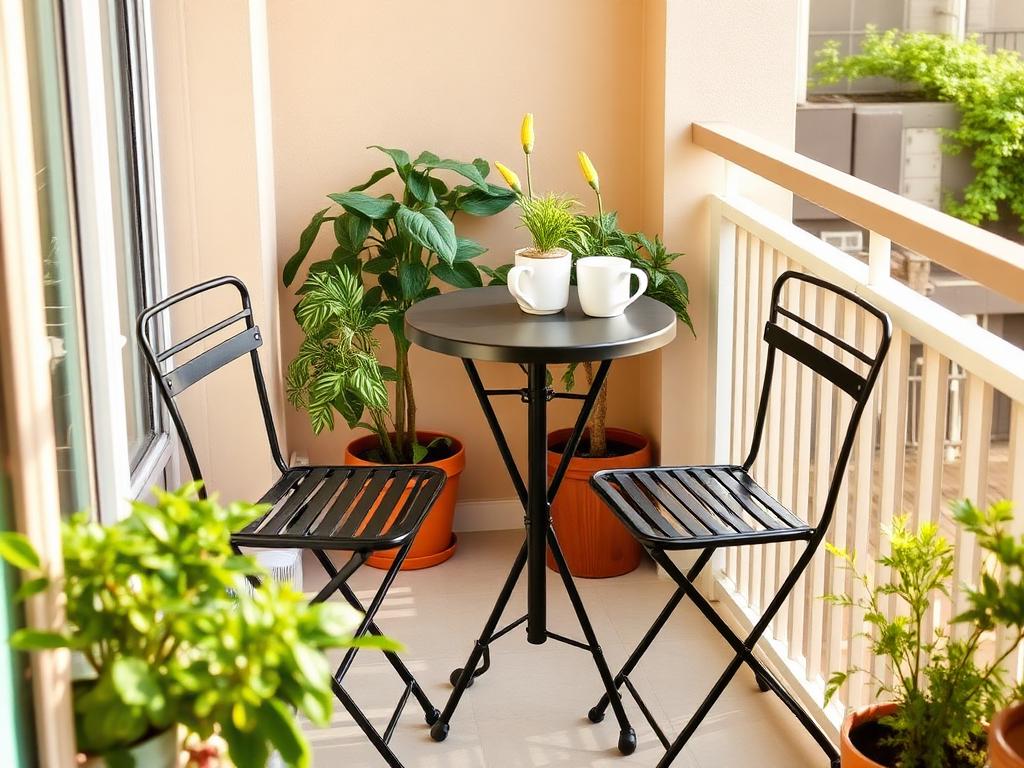 Two-Seater Patio Bistro Set